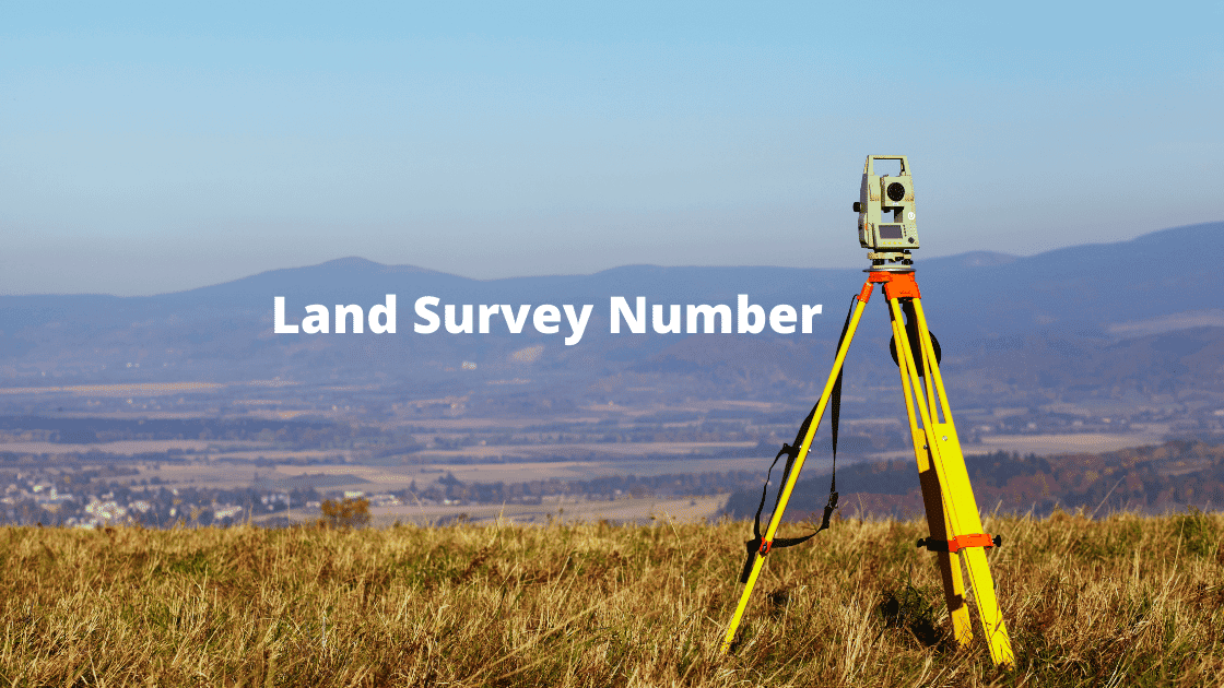 What is Land Survey Number?
